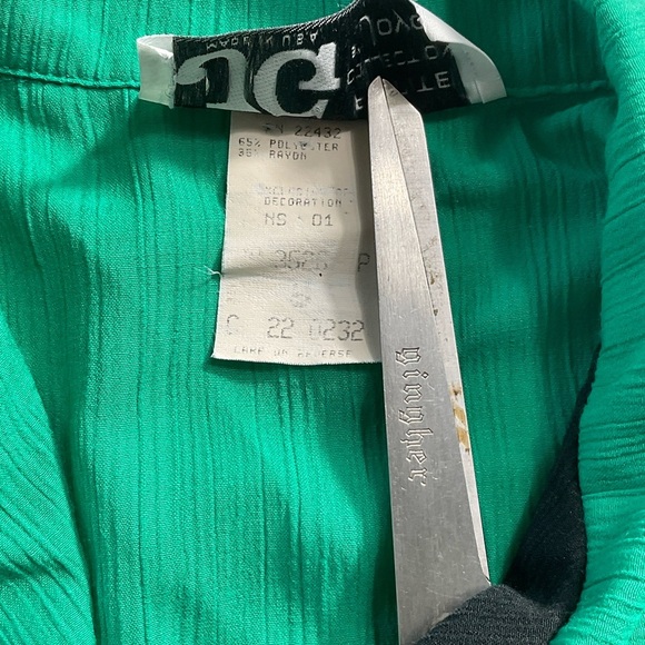 Vintage JG Petite Collection by Joyce Women’s Blouse Mid Century Modern size M - Picture 4 of 7